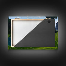 Carregar imagem no visualizador da galeria, Calm and Serene Landscape Painting, Framed Canvas Print, Canvas Art, Framed wall decor, living room wall art