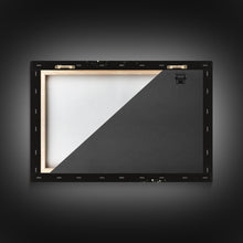 Carregar imagem no visualizador da galeria, Adrift - Astronaut Lost In Space - Framed Canvas Print - Black and White Space Art