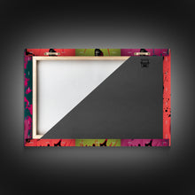 Load image into Gallery viewer, Electric Guitar Pop Art, Instrument Drawings, Framed Canvas Print, Pop Art, Graffiti Splatter Art, Large Living Room Wall Decorr