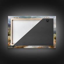 Load image into Gallery viewer, Beautiful Arizona Watercolor Landscape Painting Print, Wood Framed Art, Gift for him, painting, Prints, Abstract Wall Art