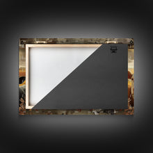 Load image into Gallery viewer, Cows and Sheep on the Farm | Framed Wall Art | Kitchen Decor | Minimalist Living Room Art | Country Art | Farmhouse Above Sofa Wall Art