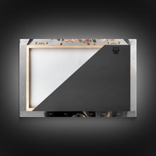 Carregar imagem no visualizador da galeria, Framed Canvas Wall Art, Cute Cow Wearing Flowers, Farmhouse Decor, Farmhouse Wall At, Extra Large Boho Decor, Modern Art, Minimalist Rustic