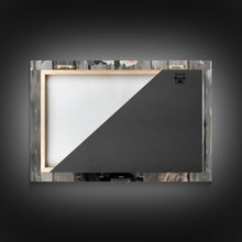 Carregar imagem no visualizador da galeria, Framed Canvas Wall Art, Cute Highland Cow Print, Modern Wall Art Farmhouse Decor, Fun Rustic Farmhouse Art, Life On The Farm, Cow and Flower