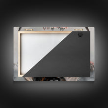 Carregar imagem no visualizador da galeria, Framed Wall Art Texas Cattle, Wood Framed Canvas Print, Farmhouse Decor, Minimalist Rustic Farmhouse Painting, Vacation Home Decor, Western