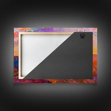 Load image into Gallery viewer, Arizona Desert Sunset Art Print - Framed Canvas Metal or Oil Painting - Southwestern Decor