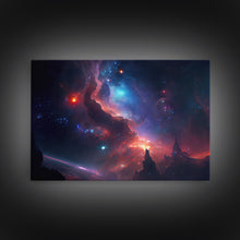 Load image into Gallery viewer, Galaxy Space Stars Universe Fine Art Print, Wall Art Print, Wall Poster, Wall Décor