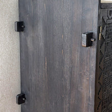 Load image into Gallery viewer, 48 Inch Carved Pattern Wood Console Table