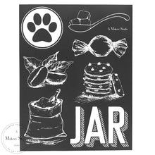 Cargar imagen en el visor de la galería, Cookie Jar - Mesh Stencil - 8.5x11