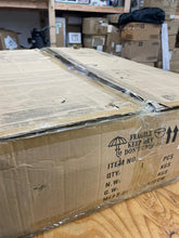 Carregar imagem no visualizador da galeria, UPGENT Simple Modern LED Chandelier Stair Chandelier Dimmable 12 Ring Rectangular Chandelier high Door for Living Room lamp Hall lamp Remote Control