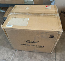 Carregar imagem no visualizador da galeria, Kids Drum Set Eastar 3-Piece for Beginners, 14 inch Drum Kit with Adjustable Throne, Cymbal, Pedal & Two Pairs of Drumsticks, Junior Drum Set with Bass