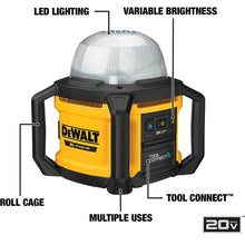 Load image into Gallery viewer, DEWALT DCL074 Tool Connect™ 20V MAX* All-Purpose Cordless Work Light (Tool Only)