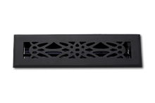 Cargar imagen en el visor de la galería, Cast Aluminum Empire Vent Cover - Black