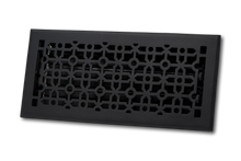 Cargar imagen en el visor de la galería, Cast Aluminum Cathedral Vent Cover - Black