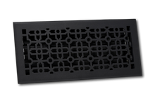 Cargar imagen en el visor de la galería, Cast Aluminum Cathedral Vent Cover - Black