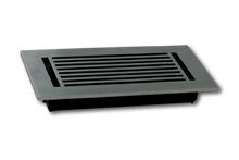 Carregar imagem no visualizador da galeria, Cast Aluminum Linear Bar Vent Covers - Satin Nickel