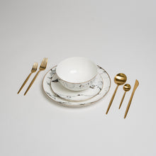 Load image into Gallery viewer, Grey Marble Dinnerware