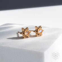 Load image into Gallery viewer, Divine Intuition - Moonstone Anklet and Earrings Set