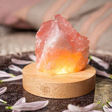 Load image into Gallery viewer, Rose Quartz Lamp of Compassion