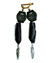 Carregar imagem no visualizador da galeria, Frontline RPA062S Aramid Twin Fiber Web Single Leg 6' SRL with Steel Snap Hook Ends