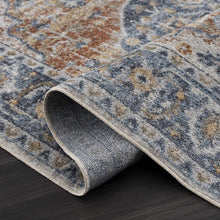 Load image into Gallery viewer, Rust Hiti Washable area rug - Clearance
