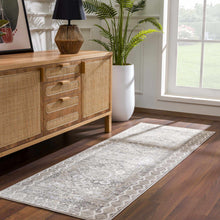 Load image into Gallery viewer, Brend Taupe Medallion Area Rug - Clearance