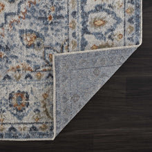 Load image into Gallery viewer, Hiti Cream&Blue Washable Rug - Clearance