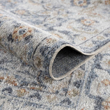 Load image into Gallery viewer, Hiti Cream&Blue Washable Rug - Clearance