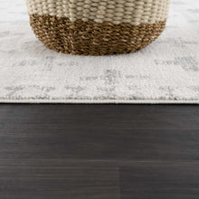 Load image into Gallery viewer, Tigris Swiss Cross Ivory&Gray Area Rug