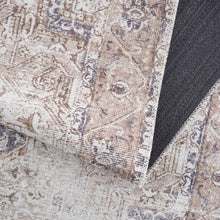 Load image into Gallery viewer, Beige Rosman Washable Area Rug - Promo