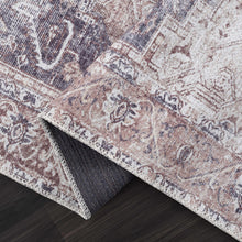 Load image into Gallery viewer, Beige Rosman Washable Area Rug - Promo