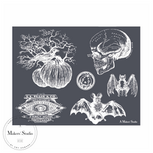 Load image into Gallery viewer, Dark Visions - Mesh Stencil 9x12