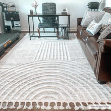 Load image into Gallery viewer, Dauin 3D Rainbow Area Rug with Tassels