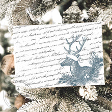 Load image into Gallery viewer, Deer Collage - Mesh Stencil 12x12