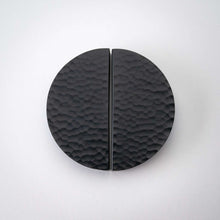 Cargar imagen en el visor de la galería, Hammered Demi Lune, Solid Brass Half Moon Cabinet Pulls