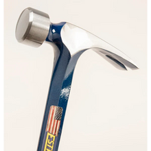 Carregar imagem no visualizador da galeria, Estwing E3-25S 25oz Big Blue Framing Hammer w/ Larger Face - Blue Grip (Smooth Face)