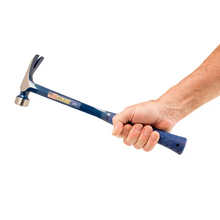 Carregar imagem no visualizador da galeria, Estwing E3-25S 25oz Big Blue Framing Hammer w/ Larger Face - Blue Grip (Smooth Face)