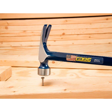 Carregar imagem no visualizador da galeria, Estwing E3-25S 25oz Big Blue Framing Hammer w/ Larger Face - Blue Grip (Smooth Face)