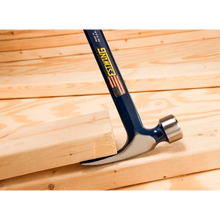 Carregar imagem no visualizador da galeria, Estwing E3-25S 25oz Big Blue Framing Hammer w/ Larger Face - Blue Grip (Smooth Face)