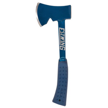Carregar imagem no visualizador da galeria, Estwing E6-25A 14" Blue Camper's Axe With Tent Stake Puller