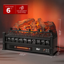 Carregar imagem no visualizador da galeria, Eternal Flame EF23-LG Electric Fireplace Logs