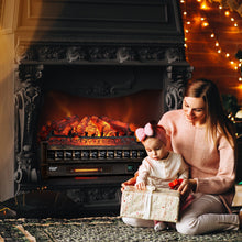 Carregar imagem no visualizador da galeria, Eternal Flame EF26-PB Smart Electric Fireplace Logs, WiFi Enabled