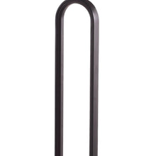 Cargar imagen en el visor de la galería, 12" Black Round Side Table