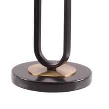Cargar imagen en el visor de la galería, 12" Black Round Side Table