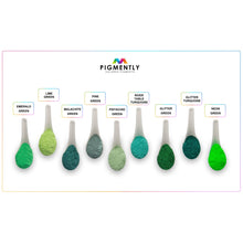 Carregar imagem no visualizador da galeria, Green Glitter Epoxy Powder Pigment
