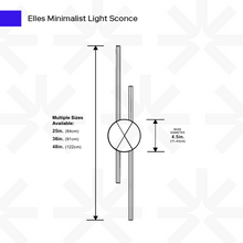 Load image into Gallery viewer, Elles Minimalist Sconce