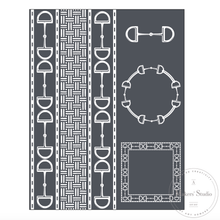 Load image into Gallery viewer, Equestrian - Mesh Stencil 8.5x11