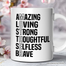Carregar imagem no visualizador da galeria, Inspirational Mother's Definition Coffee Mug, Thoughtful Gift for Her