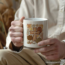 Carregar imagem no visualizador da galeria, Fall Blessings Personalized Mug, Autumn Christian Faith Gift with Custom Name