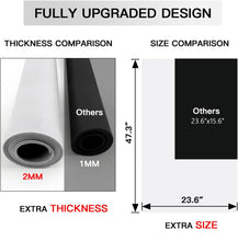 Carregar imagem no visualizador da galeria, Silicone Mats for Kitchen Counter, 47.3"x23.6"x0.08" Largest Heat Resistant Mat Kitchen Island Waterproof 2MM Thick Countertop Protector Mat Nons-slip