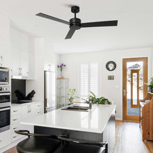 Carregar imagem no visualizador da galeria, 52" DC Motor 3 Blades Modern Downrod Mount Ceiling Fan
